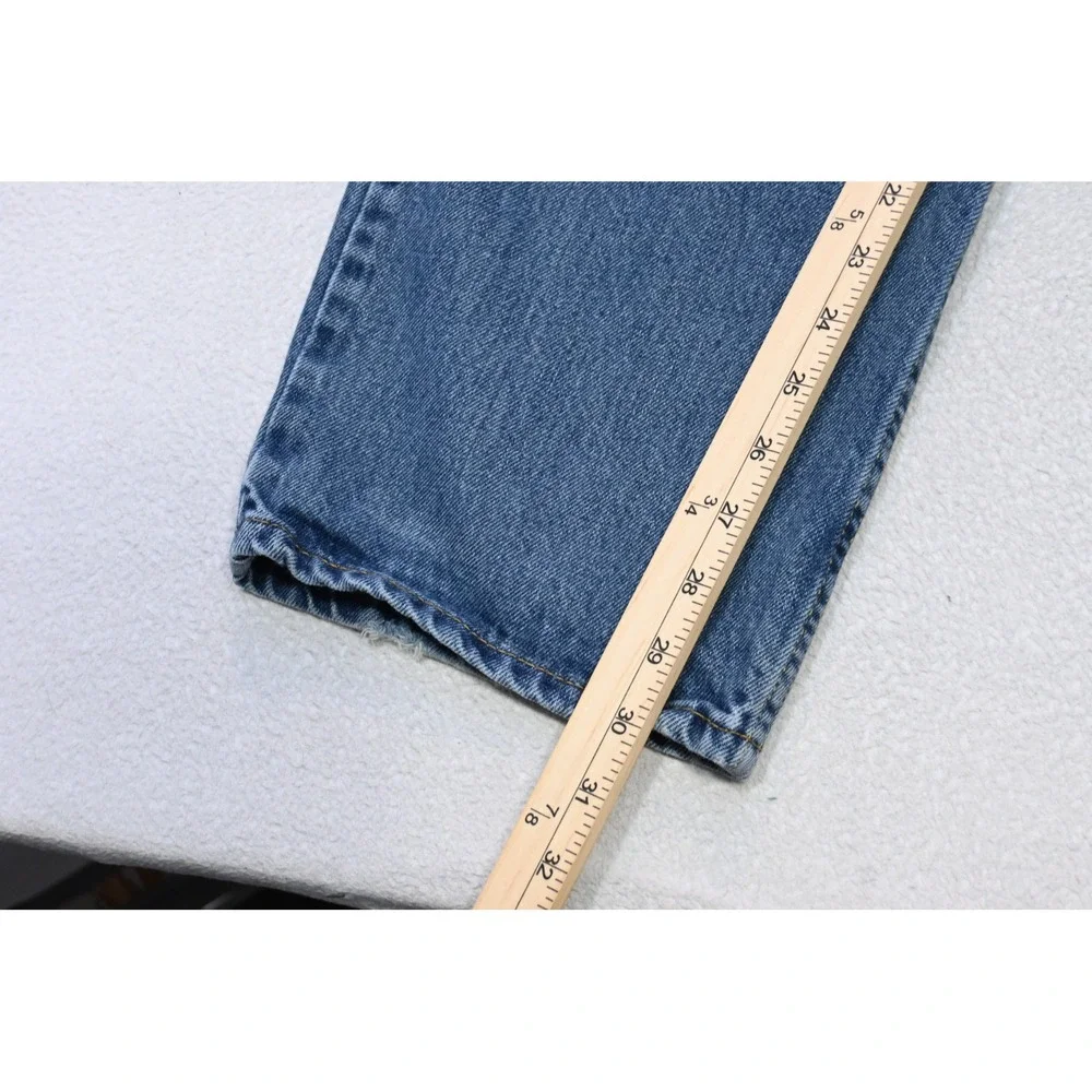 Levis 550 Jeans Mens 34x30 Blue Relaxed Fit Straight Leg Denim Rugged